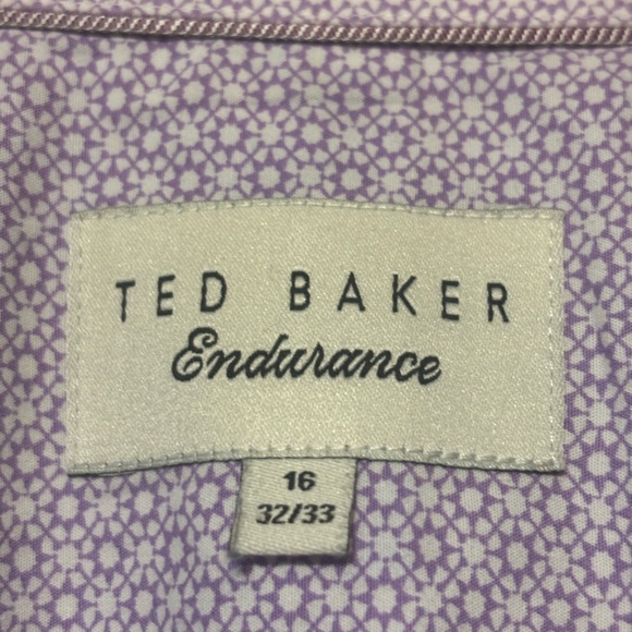 TED BAKER Endurance 100% Cotton Floral Button Down Shirt - Picture 4 of 13